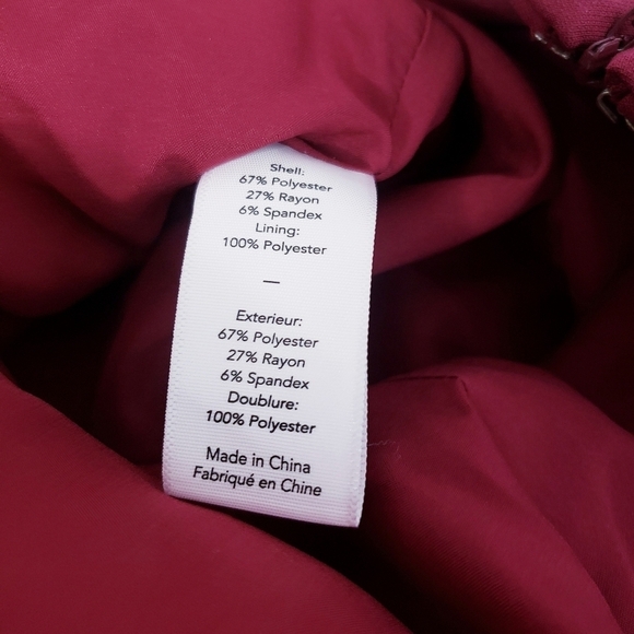 Likely Jenny Formal High Low Halter Gown Dress Berry Red 6 - Picture 11 of 12